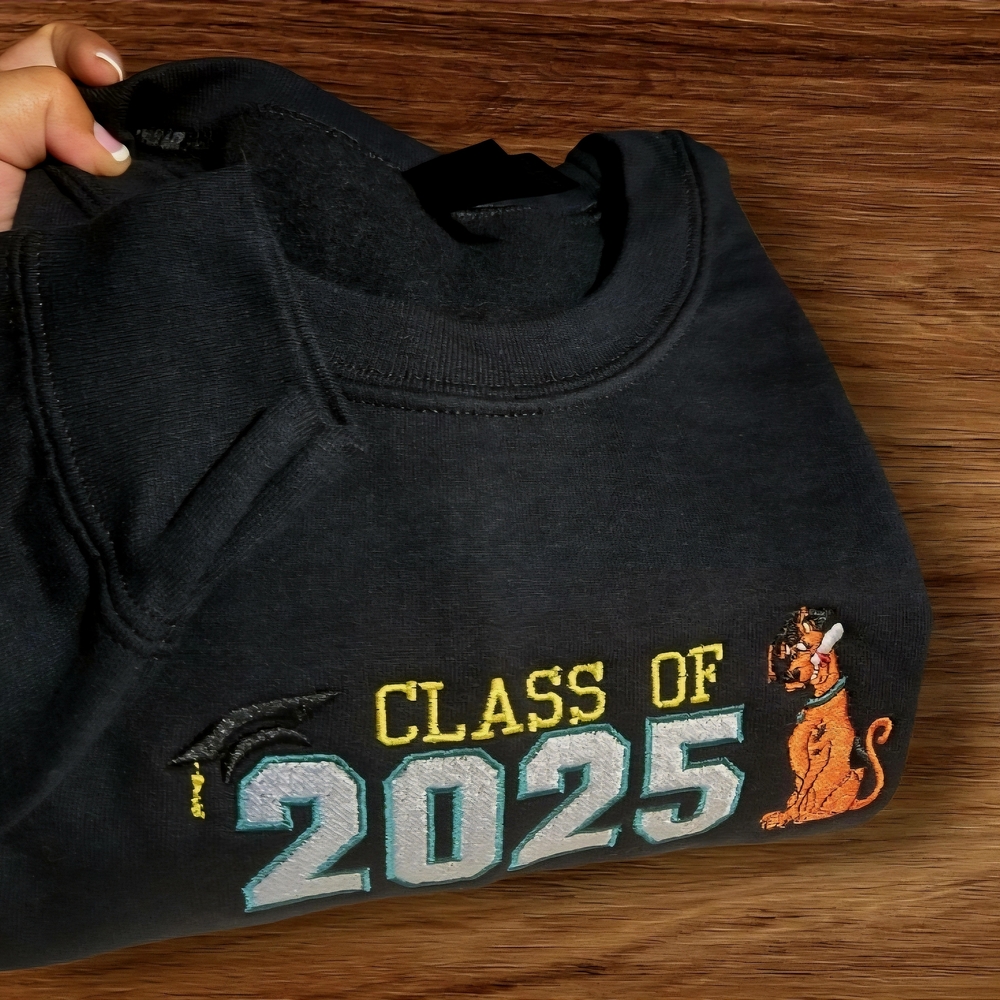 Class of 2025 Black Sweatshirt